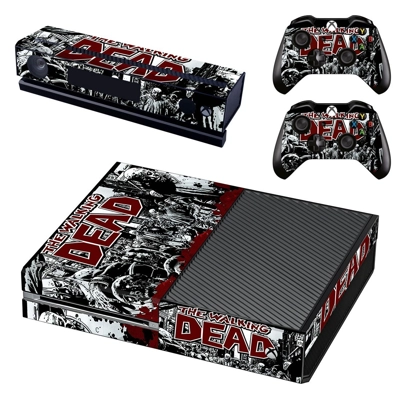 The walking Dead decal skin for Xbox one Console and 2 Con.. The walking Dead decal skin for Xbox one Console and 2 Con..