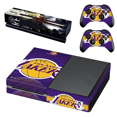 Los Angel Lakers decal skin for Xbox one Console and 2 Con.. Los Angel Lakers decal skin for Xbox one Console and 2 Con..
