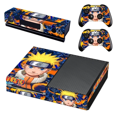 Uzumaki Naruto decal skin for Xbox one Console and 2 Contr.. Uzumaki Naruto decal skin for Xbox one Console and 2 Contr..