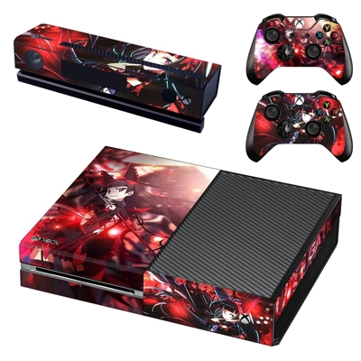 Anime Girl decal skin for Xbox one Console and 2 Controllers Anime Girl decal skin for Xbox one Console and 2 Controllers