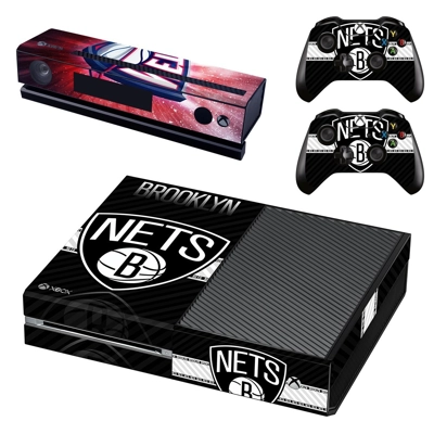 Brooklyn Nets decal skin for Xbox one Console and 2 Contro.. Brooklyn Nets decal skin for Xbox one Console and 2 Contro..