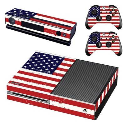 USA Flag decal skin for Xbox one Console and 2 Controllers USA Flag decal skin for Xbox one Console and 2 Controllers