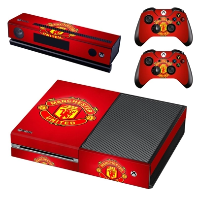 Manchester United decal skin for Xbox one Console and 2 Co.. Manchester United decal skin for Xbox one Console and 2 Co..