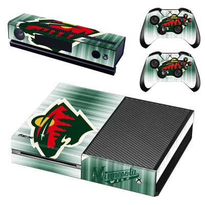 Minnesota Wild decal skin for Xbox one Console and 2 Contr.. Minnesota Wild decal skin for Xbox one Console and 2 Contr..