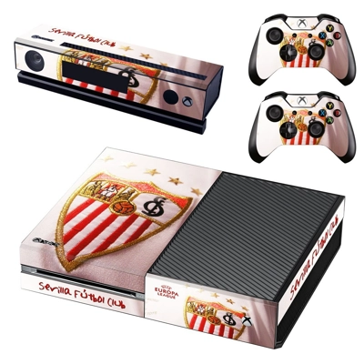 Sevilla FC decal skin for Xbox one Console and 2 Controllers Sevilla FC decal skin for Xbox one Console and 2 Controllers