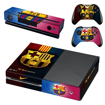 FC Barcelona decal skin for Xbox one Console and 2 Control.. FC Barcelona decal skin for Xbox one Console and 2 Control..