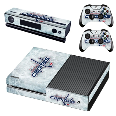 Washington Capitals decal skin for Xbox one Console and 2 Controllers