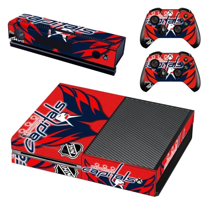 Washington Capitals decal skin for Xbox one Console and 2 Controllers