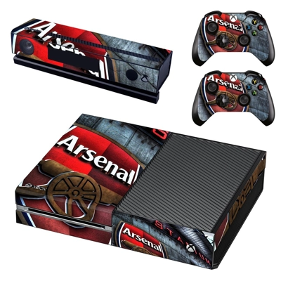 Arsenal FC decal skin for Xbox one Console and 2 Controllers Arsenal FC decal skin for Xbox one Console and 2 Controllers