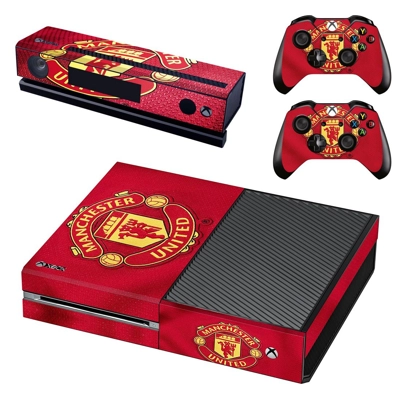 Manchester United decal skin for Xbox one Console and 2 Co..
