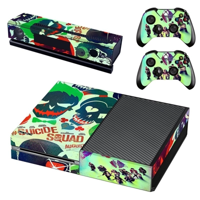 Suicide Squad decal skin for Xbox one Console and 2 Controllers