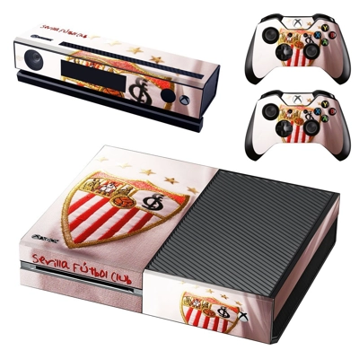 Sevilla Football Club decal skin for Xbox one Console and 2 Controllers