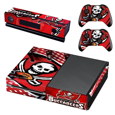 Tampa Bay Buccaneers decal skin for Xbox one Console and 2..