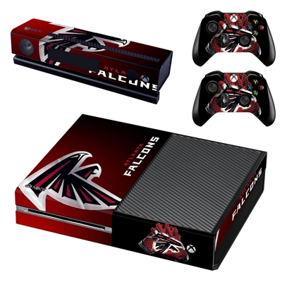 Atlanta Falcons decal skin for Xbox one Console and 2 Cont.. Atlanta Falcons decal skin for Xbox one Console and 2 Cont..
