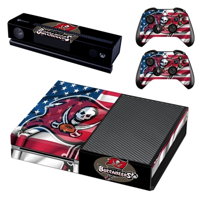 Tampa Bay Buccaneers decal skin for Xbox one Console and 2 Controllers