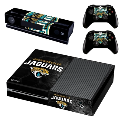Jacksonville Jaguars decal skin for Xbox one Console and 2 Controllers