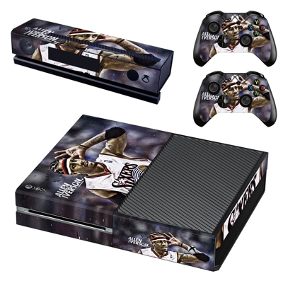 Allen Iverson decal skin for Xbox one Console and 2 Controllers