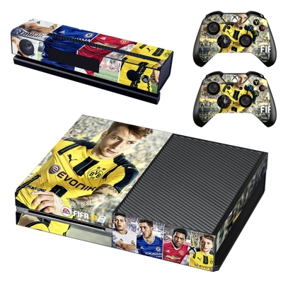 FIFA 17 Game decal skin for Xbox one Console and 2 Controllers