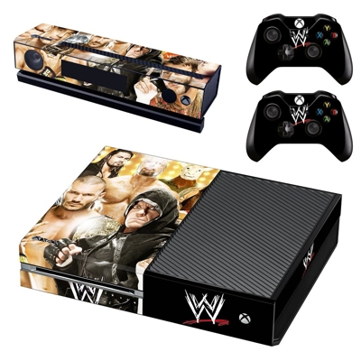 WWE Wrestling decal skin for Xbox one Console and 2 Contro.. WWE Wrestling decal skin for Xbox one Console and 2 Contro..