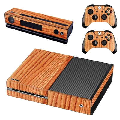 Wooden board decal skin for Xbox one Console and 2 Control.. Wooden board decal skin for Xbox one Console and 2 Control..