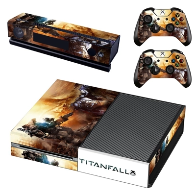Titanfall decal skin for Xbox one Console and 2 Controllers