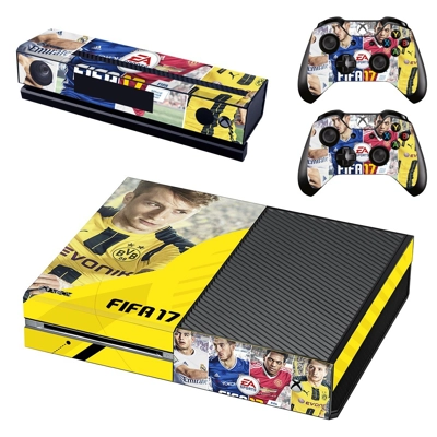 FIFA 17 Game decal skin for Xbox one Console and 2 Controllers