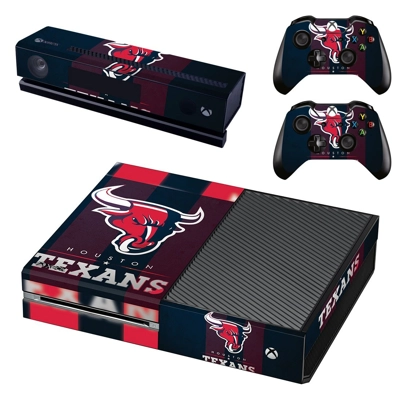Houston Texans decal skin for Xbox one Console and 2 Controllers