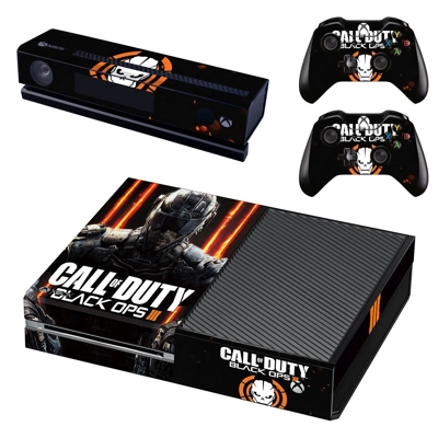 Call of duty Black Ops 3 decal skin for Xbox one Console and 2 Controllers
