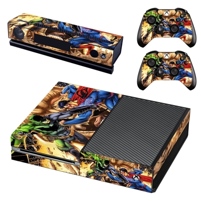 Superman VS Batman decal skin for Xbox one Console and 2 Controllers