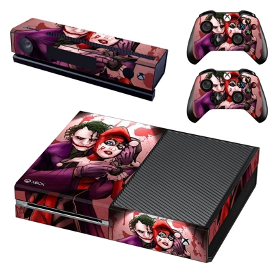 Harley Quinn decal skin for Xbox one Console and 2 Controllers