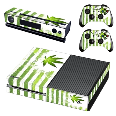 Weed board decal skin for Xbox one Console and 2 Controllers