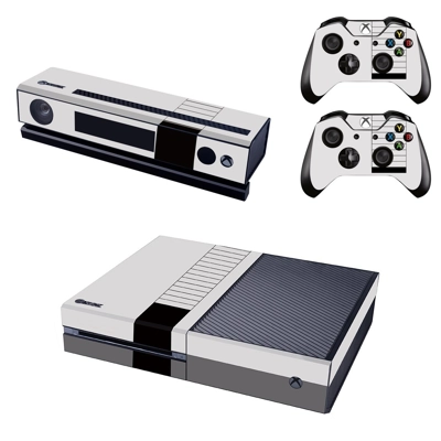 Classic design decal skin for Xbox one Console and 2 Controllers