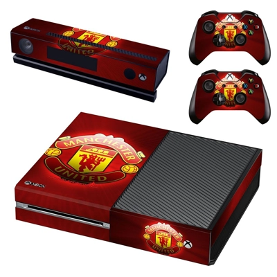 Manchester United decal skin for Xbox one Console and 2 Co..