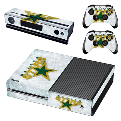 Dallas Stars decal skin for Xbox one Console and 2 Controllers