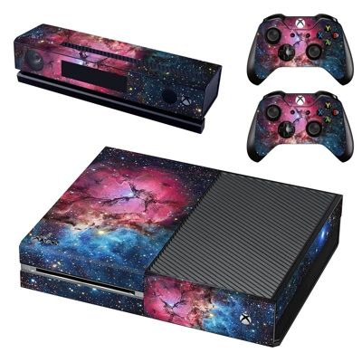 Starry sky decal skin for Xbox one Console and 2 Controllers