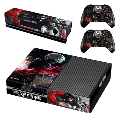 Tokyo Ghoul decal skin for Xbox one Console and 2 Controllers