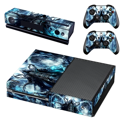 Diablo 3 decal skin for Xbox one Console and 2 Controllers