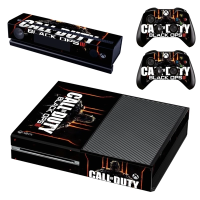 Call of Duty black ops decal skin for Xbox one Console and 2 Controllers