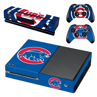 Chicago Cubs decal skin for Xbox one Console and 2 Controllers