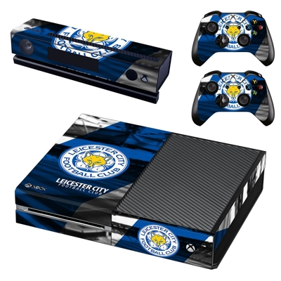Leicester City FC decal skin for Xbox one Console and 2 Co..