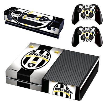 Juventus decal skin for Xbox one Console and 2 Controllers