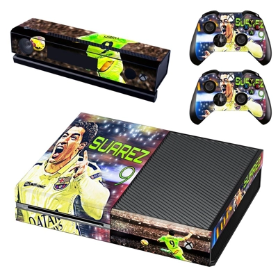 Suarez decal skin for Xbox one Console and 2 Controllers