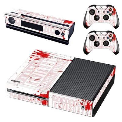 Parental Advisory decal skin for Xbox one Console and 2 Controllers