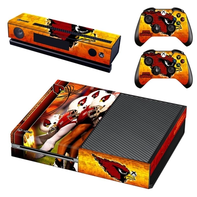 Arizona Cardinals decal skin for Xbox one Console and 2 Co.. Arizona Cardinals decal skin for Xbox one Console and 2 Co..