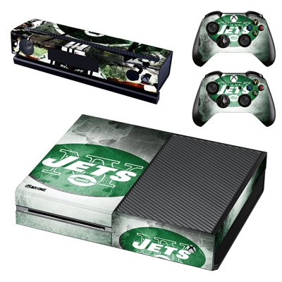 New York Jets decal skin for Xbox one Console and 2 Contro.. New York Jets decal skin for Xbox one Console and 2 Contro..