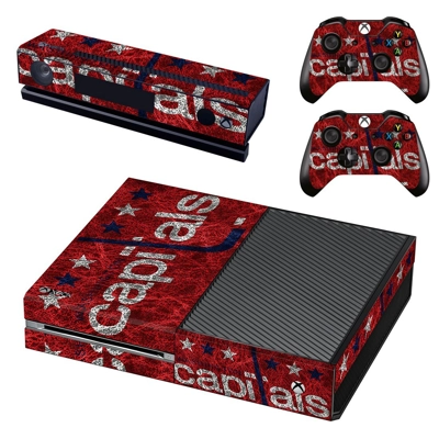 Washington Capitals decal skin for Xbox one Console and 2 .. Washington Capitals decal skin for Xbox one Console and 2 ..