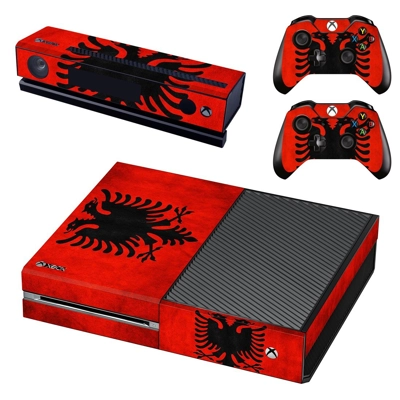 National symbols of Albania decal skin for Xbox one Consol.. National symbols of Albania decal skin for Xbox one Consol..