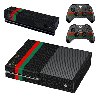 Floral clipart decal skin for Xbox one Console and 2 Controllers