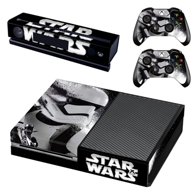 Star Wars decal skin for Xbox one Console and 2 Controllers Star Wars decal skin for Xbox one Console and 2 Controllers
