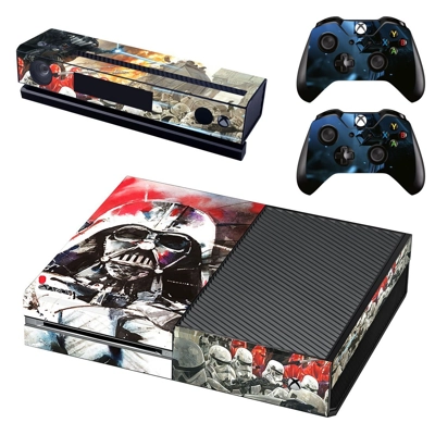 Star wars decal skin for Xbox one Console and 2 Controllers Star wars decal skin for Xbox one Console and 2 Controllers